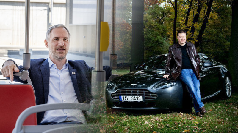 Turek v burácejících monstrech, Hřib v autobusu MHD. Čím jezdí aktéři letošních voleb?