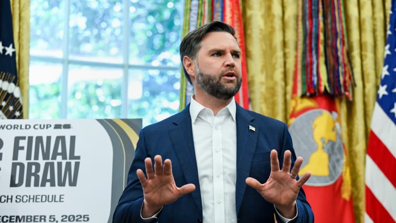 Ukrajina neměla šanci válku vyhrát, tvrdí Vance. Mírový plán má tři hlavní cíle