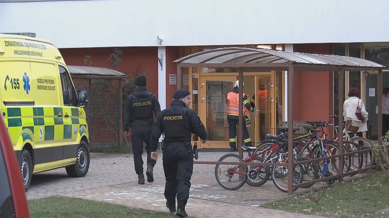 O popálení žákyň při chemickém pokusu promluvil ředitel školy. Policie případ stále šetří