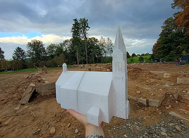 Oživení zaniklé obce. Fukov zničilo vysídlení, studentka tvoří virtuální