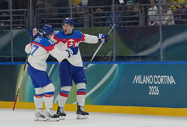 ONLINE: Slovensko - Švédsko 3:5. Šok pro Seveřany, první místo se jim vzdaluje