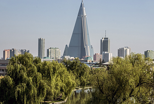 Hotel zkázy v Severní Koreji dodnes nepřivítal jediného hosta, staví ho už léta