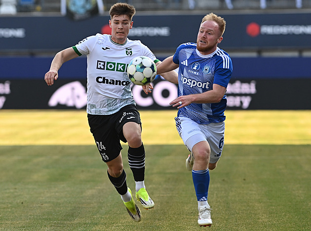 Olomouc - Karviná 2:2, domácí po půli smazali manko, trefili se Šturm a Sejk