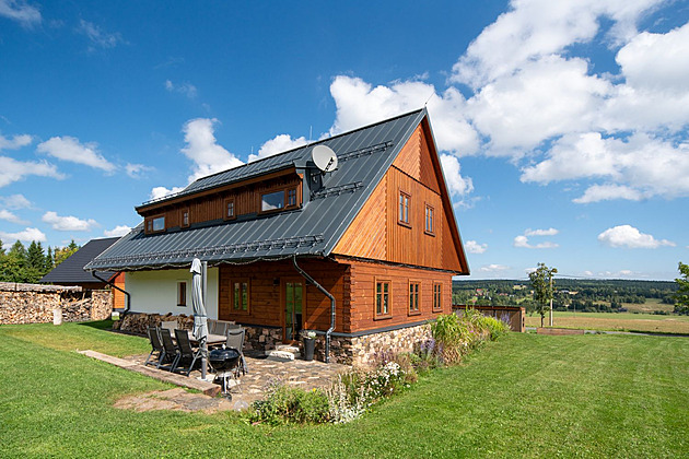 Takto vypadá moderní úkryt v horách. Odvážný tah vyšel Jarmilovi na výbornou