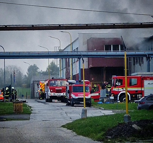 Požár v přerovské Meoptě způsobil škody za 50 milionů. Nešlo o útok, uklidňuje firma