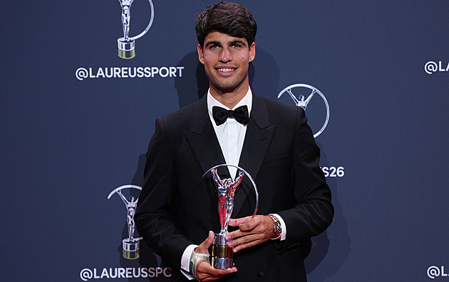 Kratochvílovi cena Laureus unikla. Hlavní kategorie ovládli Alcaraz a Sabalenková