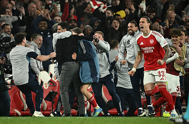 Arsenal - Atlético 1:0, Angličané zvládli odvetu. Po dvaceti letech je čeká finále LM