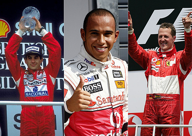 Senna, Schumacher nebo Hamilton? Takhle dopadlo srovnání nejlepších pilotů F1